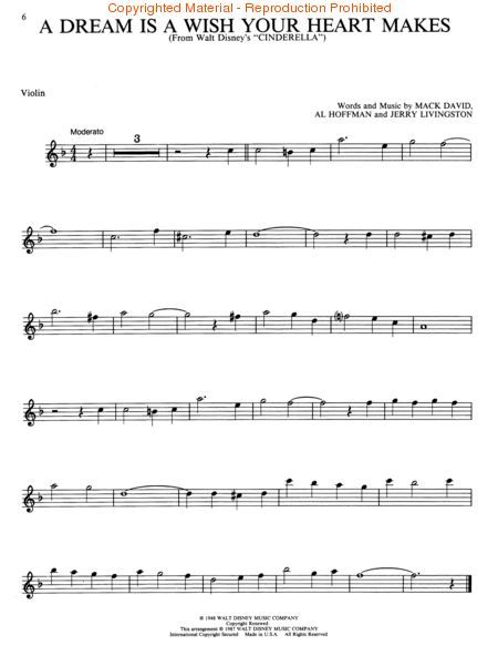 free printable disney sheet music violin