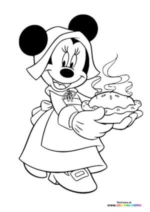 free printable disney thanksgiving coloring pages