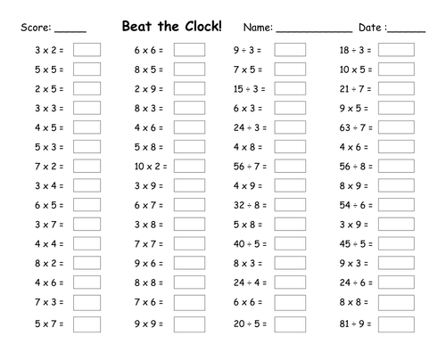 free printable division worksheets ks1