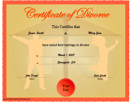 free printable divorce papers online