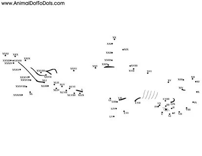 100+ Free Printable Animal Dot-to-dot Activity Worksheets