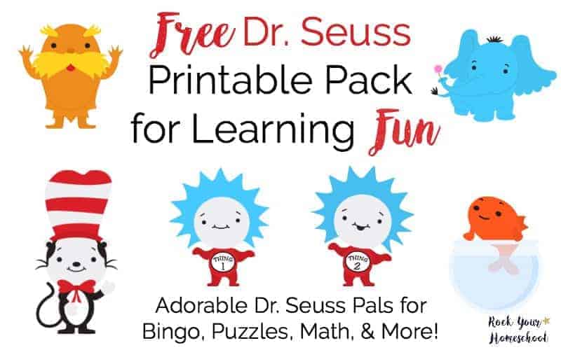 free printable dr seuss worksheet