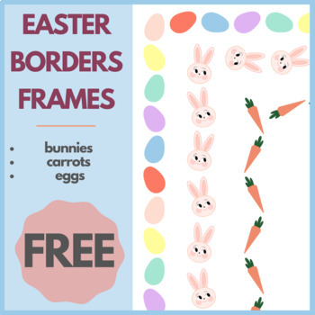 Easter border | TPT