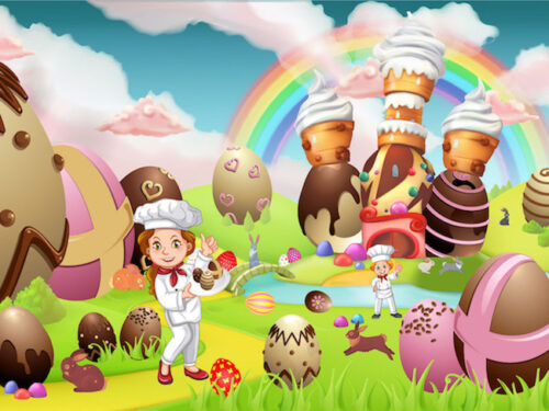 Easter Jigsaw Puzzle to print - Treasure hunt 4 Kids
