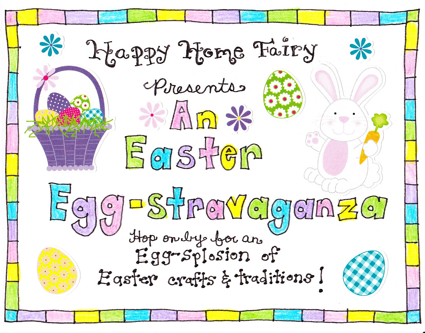 Easter Morning Scavenger Hunt - FREE Printable! - Happy Home Fairy