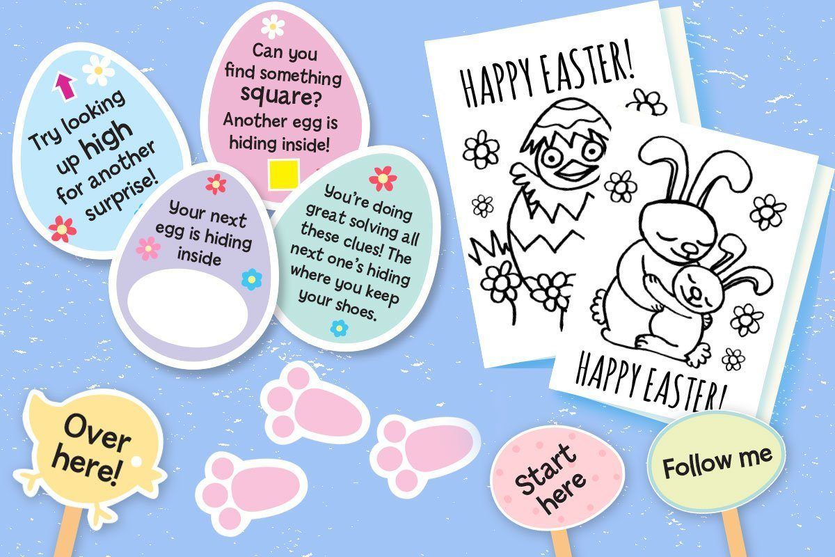 Easter Egg Hunt Clues, Tips and Ideas | Giggly.co.uk