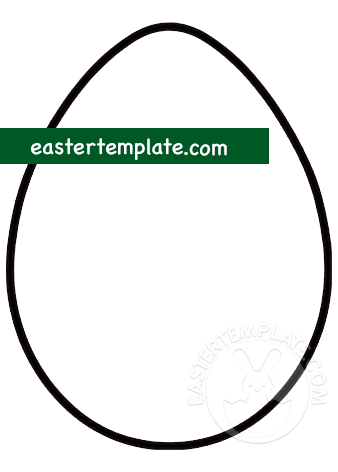free printable egg shapes