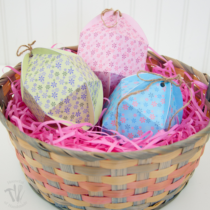 Printable Egg Shaped Boxes • Crafting my Home