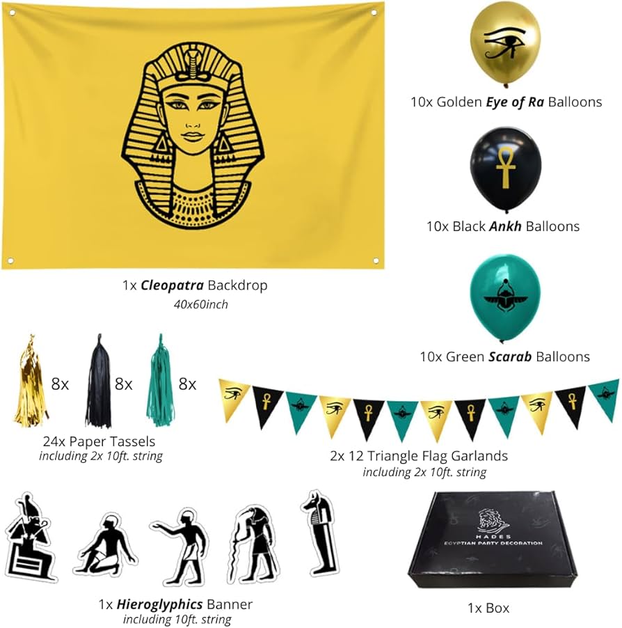 free printable egyptian photo booth props