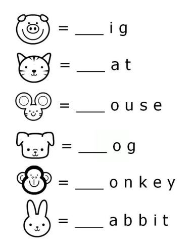 Beginning Sounds Letter Worksheets for Early Learners