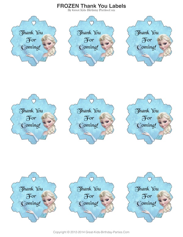 Frozen Party - Worksheets Library frozen-party-worksheets-library