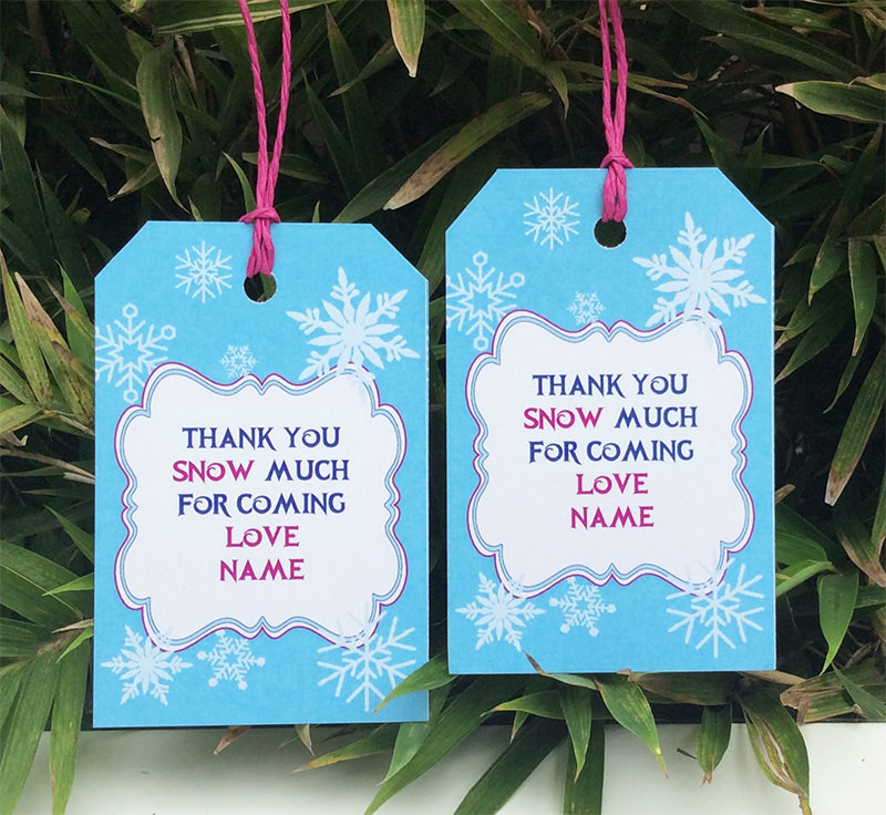 free printable elsa thank you cards