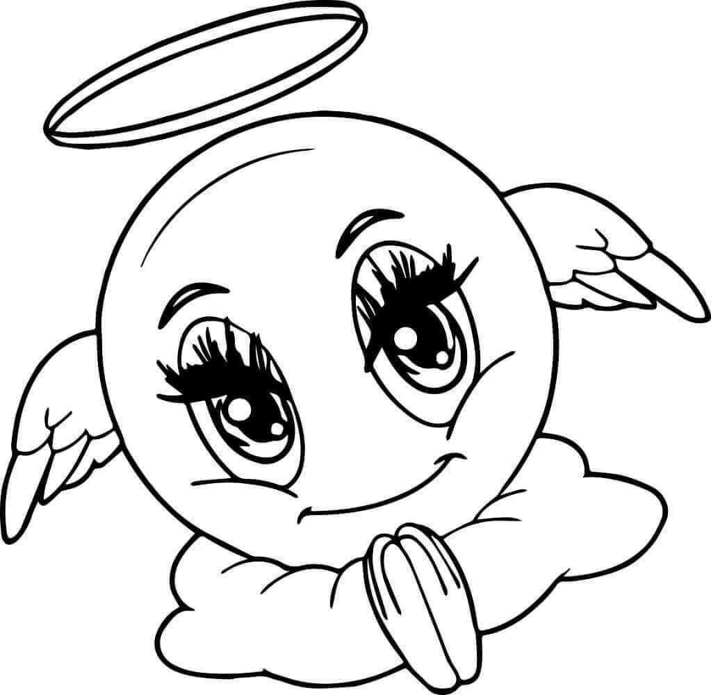free printable emojis coloring pages