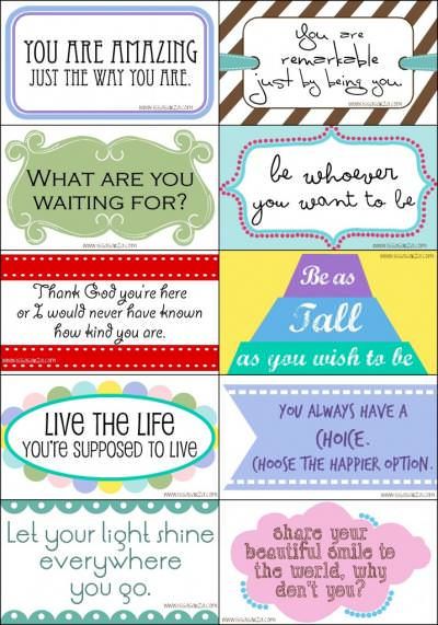 free printable encouragement note cards