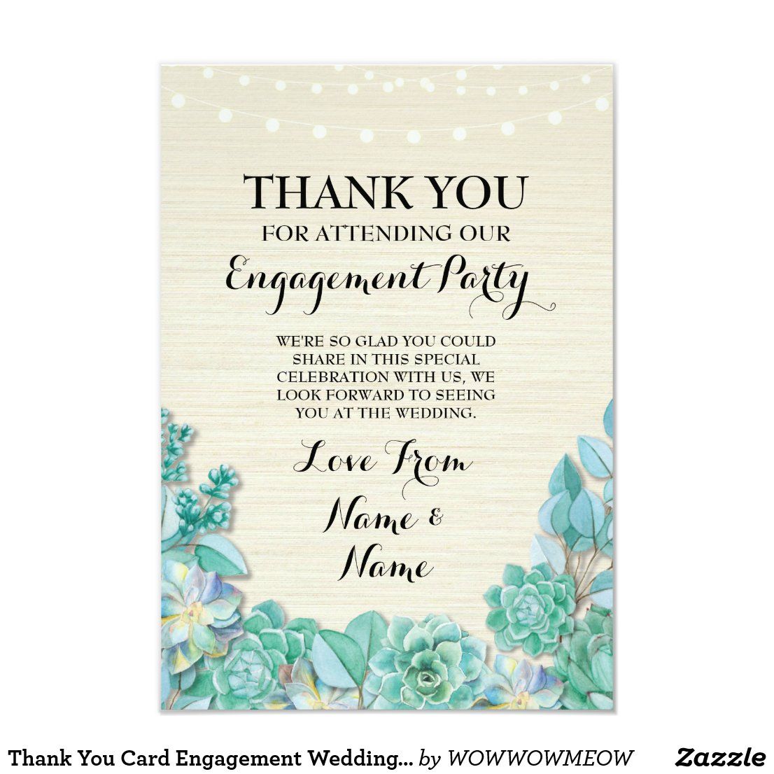 free printable engagement thank you cards