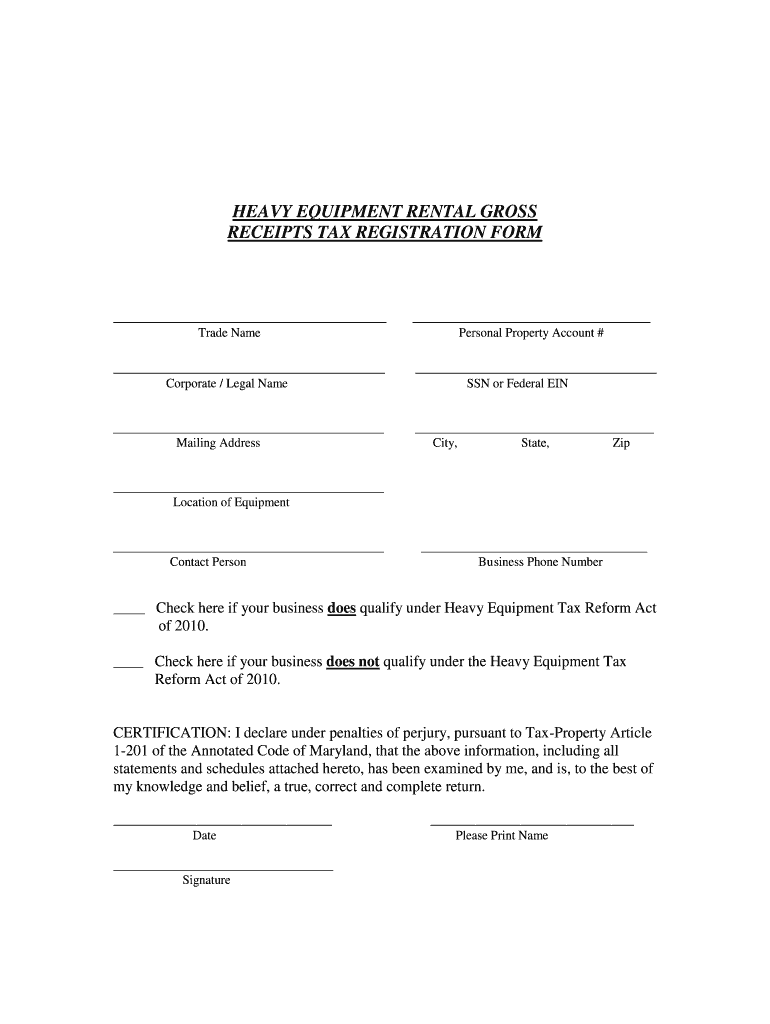 free printable equipment rental agreement