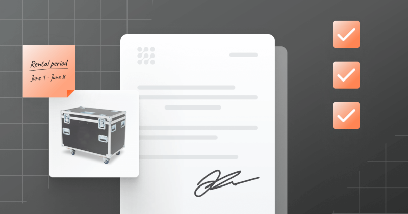 free printable equipment rental agreement