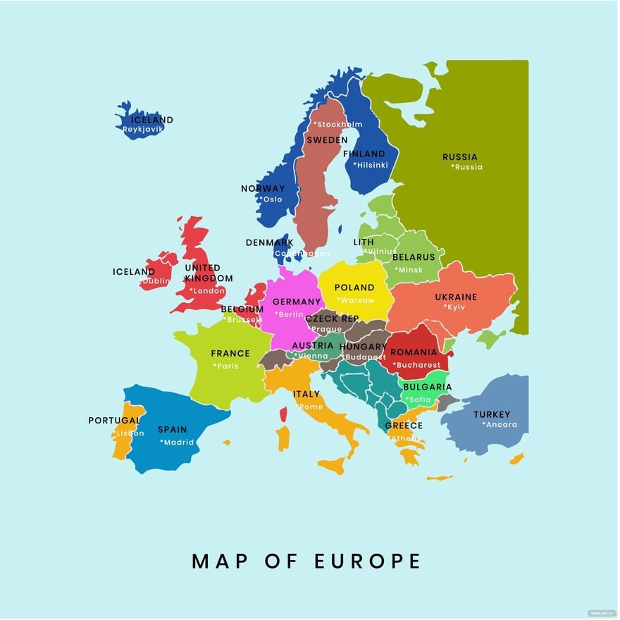 Europe Map Capitals Vector in Illustrator, SVG, JPG, EPS, PNG ... - Worksheets Library europe-map-capitals-vector-in-illustrator-svg-jpg-eps-png-worksheets-library