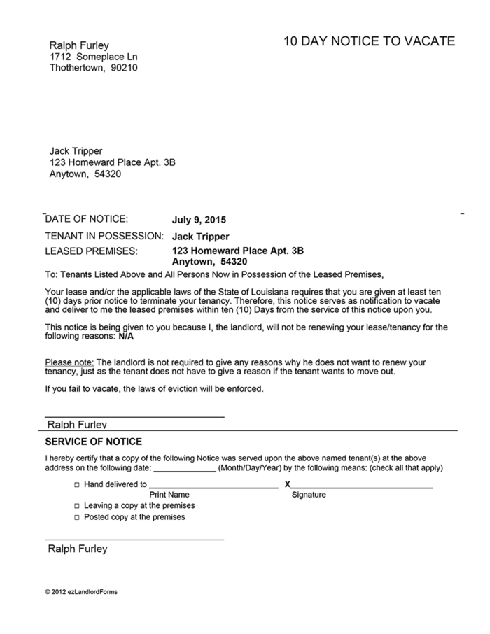free printable eviction notice minnesota