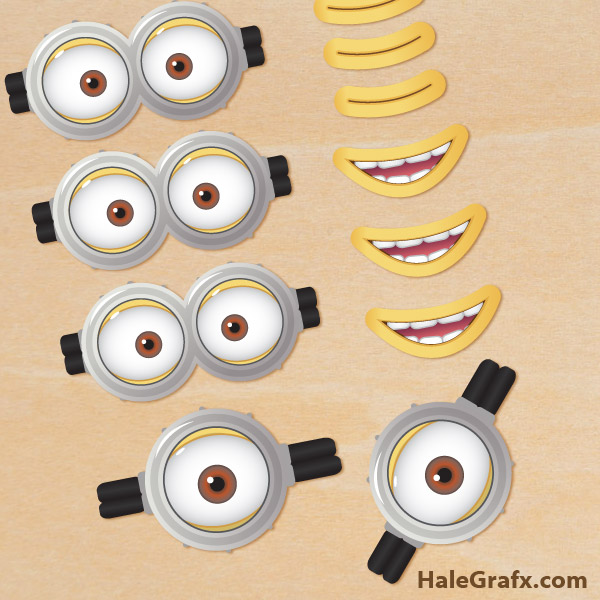 free printable eyes and mouth