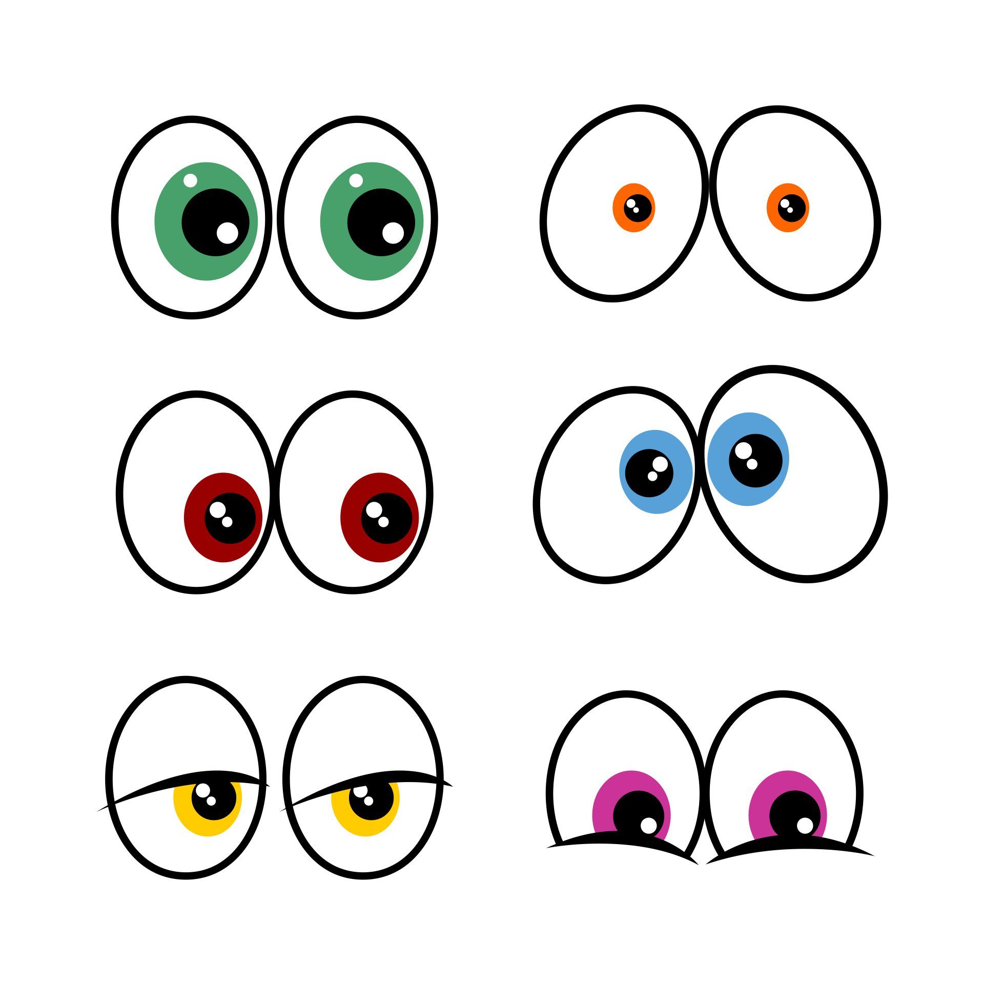 Eyes - 10 Free PDF Printables | Printablee