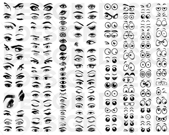 free printable eyes picture