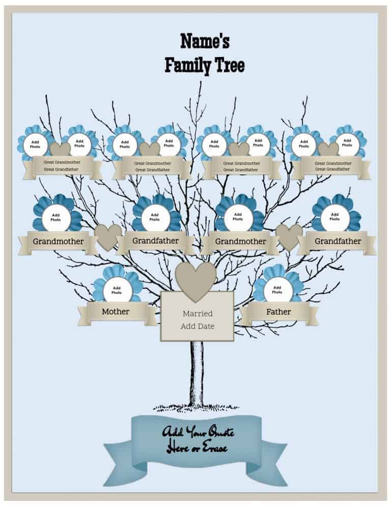 free printable family tree creator