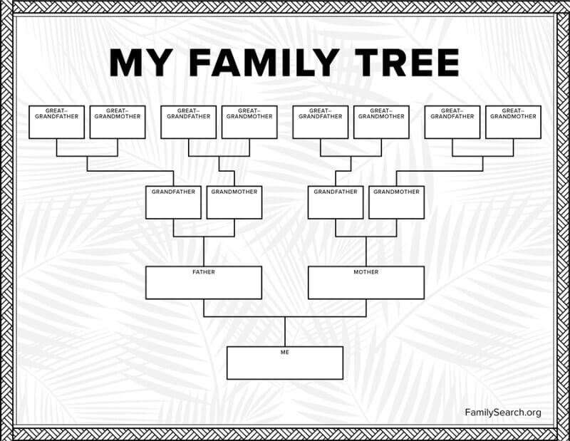 free printable family tree creator