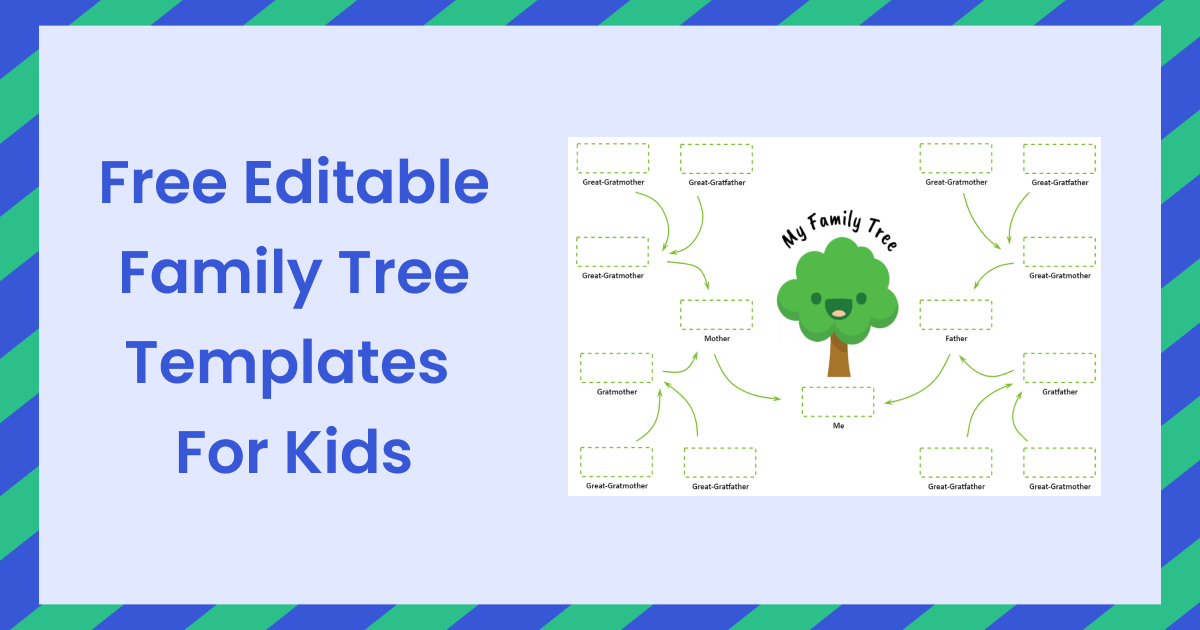 free-editable-family-tree-templates-for-kids-edrawmax-online-worksheets-library for Printable Family Tree Maker Free Free Editable Family Tree Templates for Kids | EdrawMax Online - Worksheets Library for Printable Family Tree Maker Free