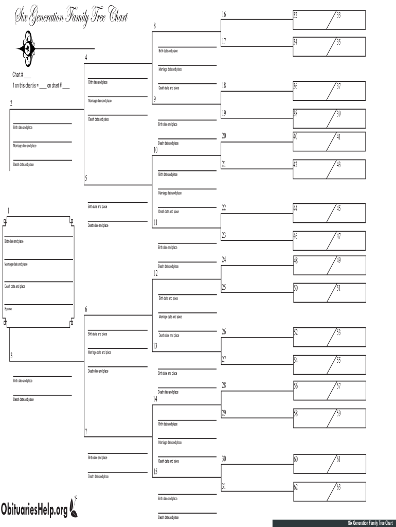 free printable family tree outline