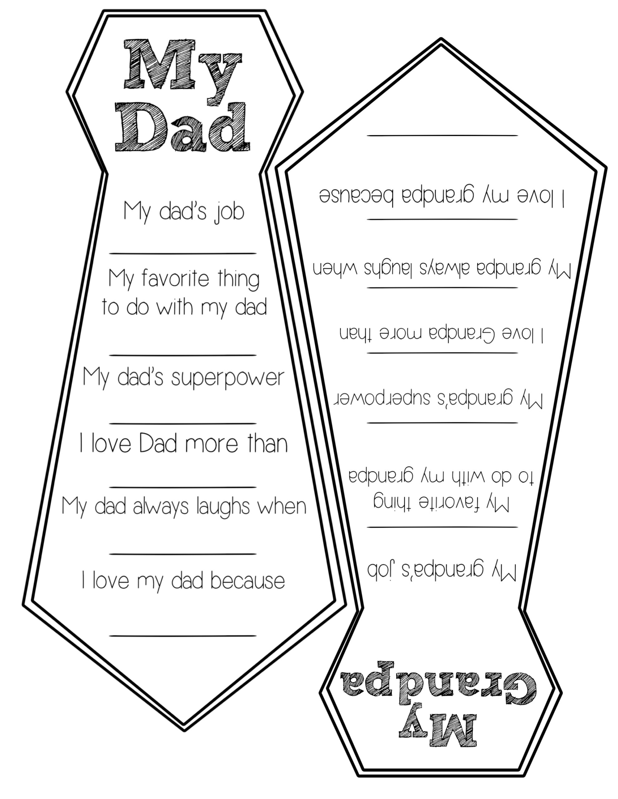 free printable fathers day card for grandpa