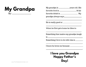 FREE PRINTABLE FATHERS DAY CARDS | The Cheeky Homemaker