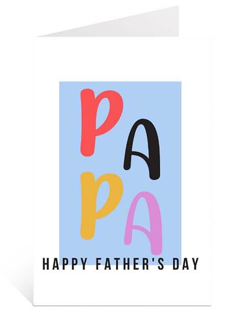 free printable fathers day cards papa