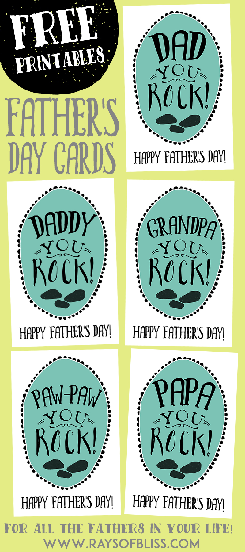 free printable fathers day cards papa