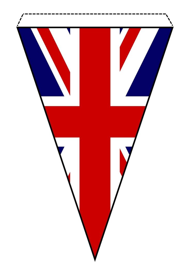 Free printable Union Jack bunting bundle
