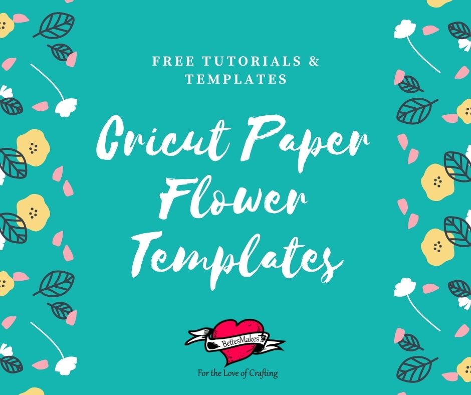 free printable flower template cricut