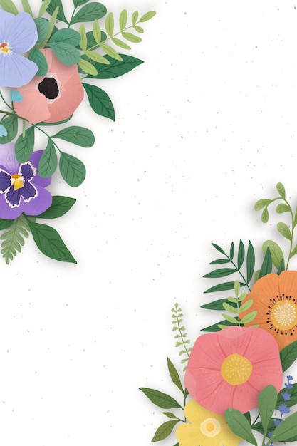 free printable flower template for backdrop