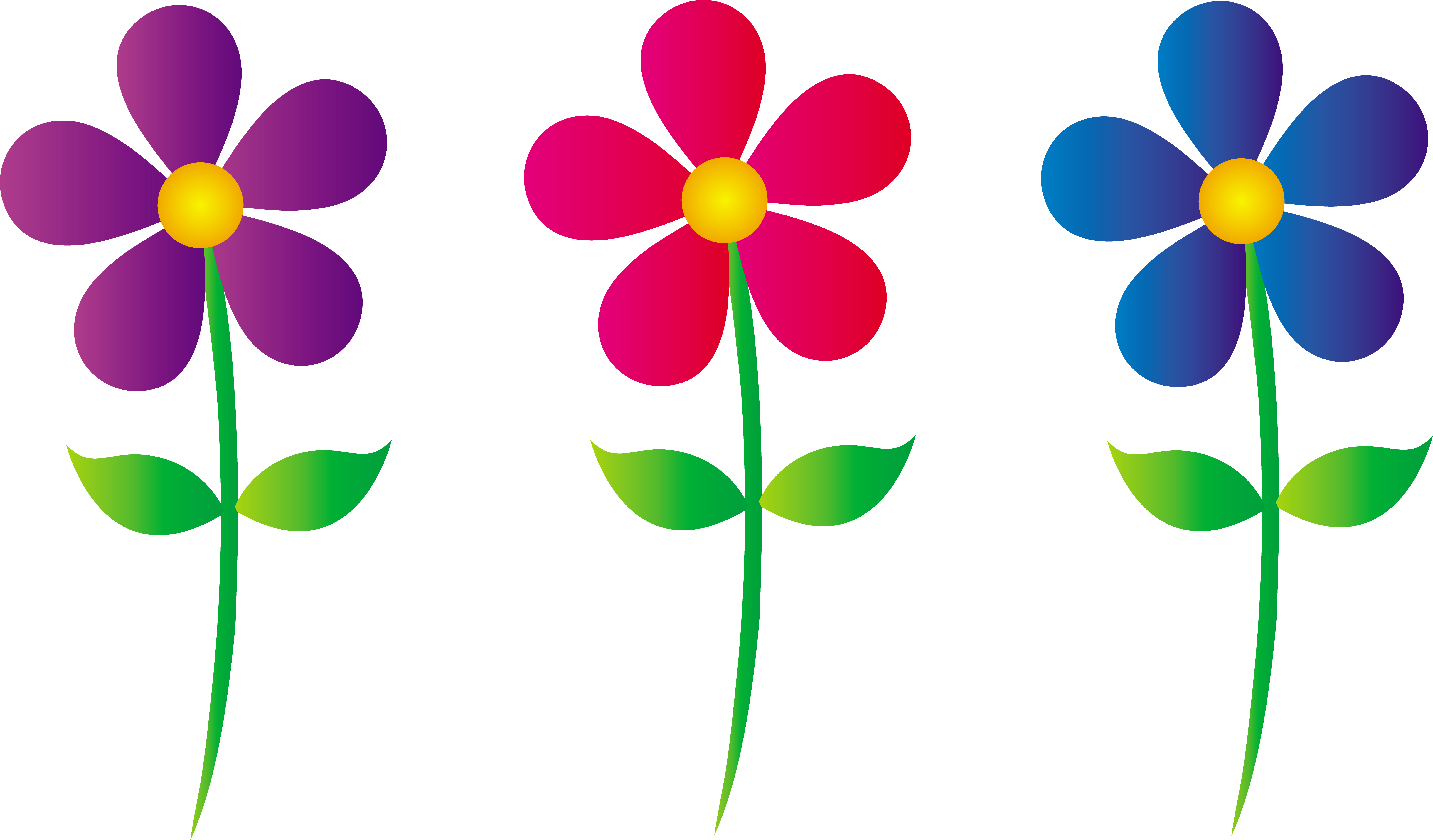 free printable flowers clip art