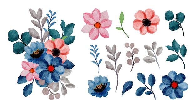 free printable flowers clip art