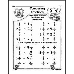 Fraction Worksheets - Free Printable Math PDFs | edHelper.com