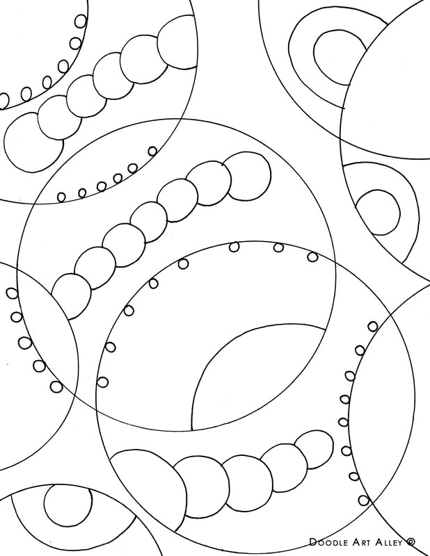 free printable geometric designs to color
