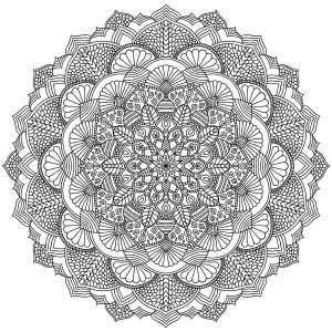 free printable geometric mandalas