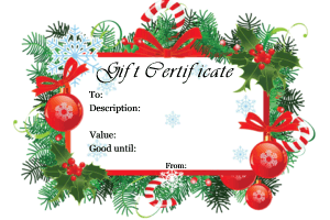 free printable gift cards christmas