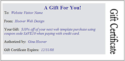 free printable gift certificates word