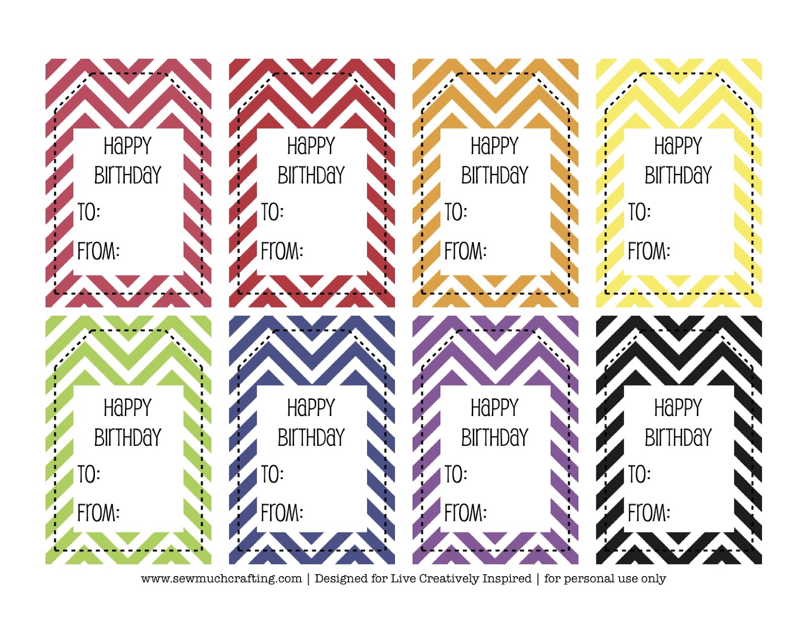 free printable gift stickers