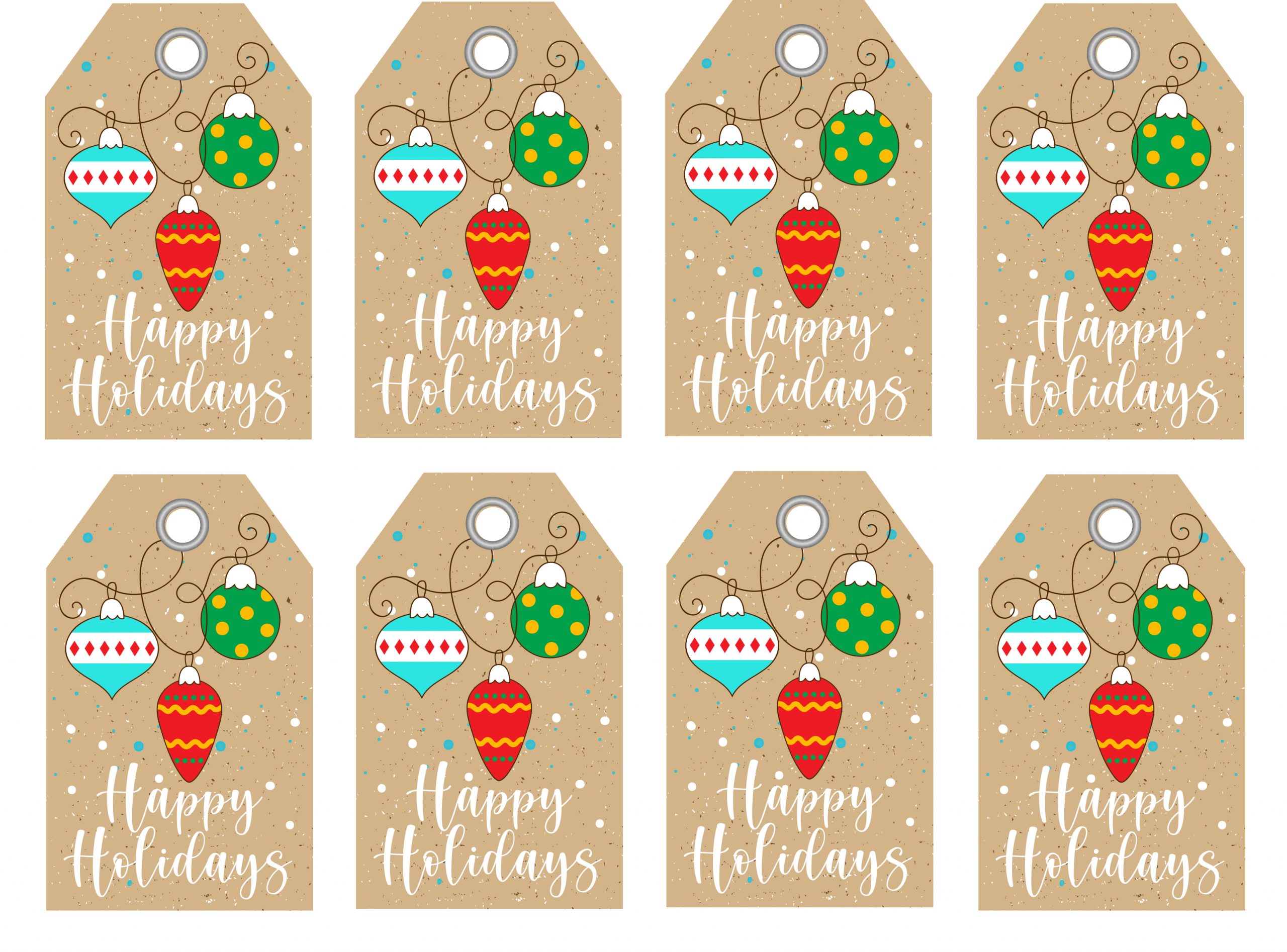 free printable gift stickers