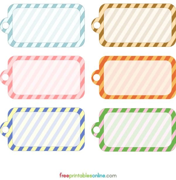 free printable gift tags online