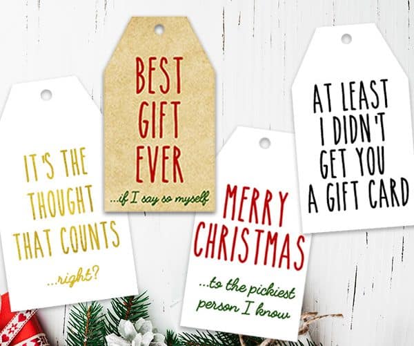 free printable gift tags online