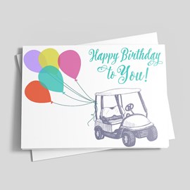 free printable golf greeting cards