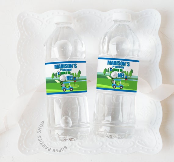 free printable golf water bottle labels